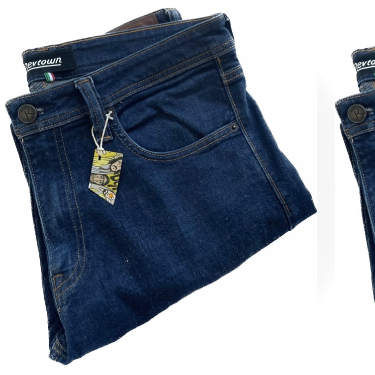 Revtown | 34 Slim X 30 | Men’s Dark Wash Selvedge Tapered Denim Jeans Nwot